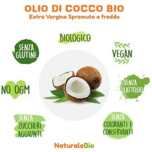 NaturaleBio olio di cocco Bio